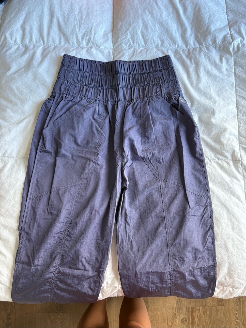 Free people High-Waist Purple Pants